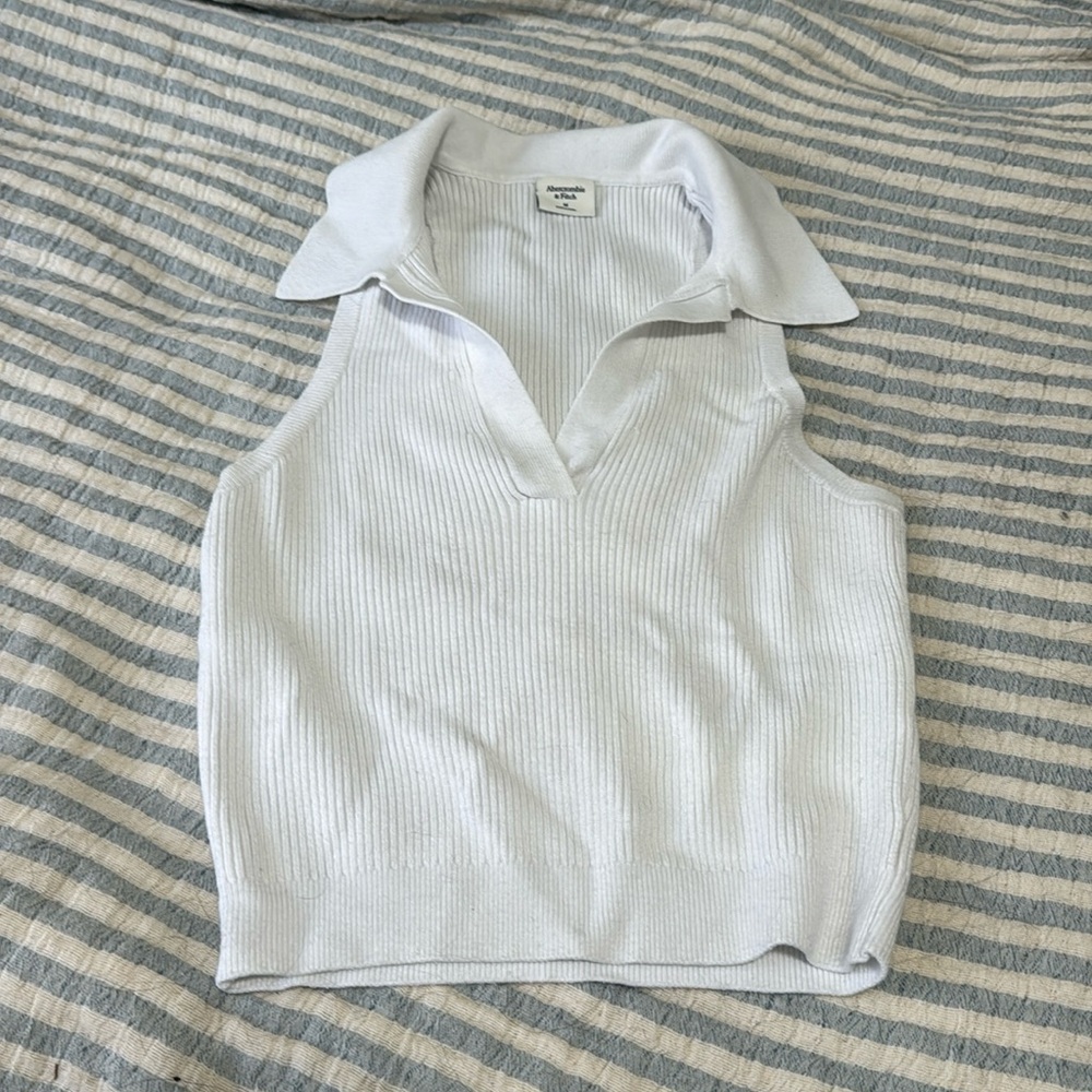 Abercrombie collared tank